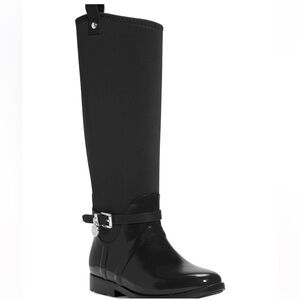 Michael Kors Charm Stretch Rain Boots Neoprene